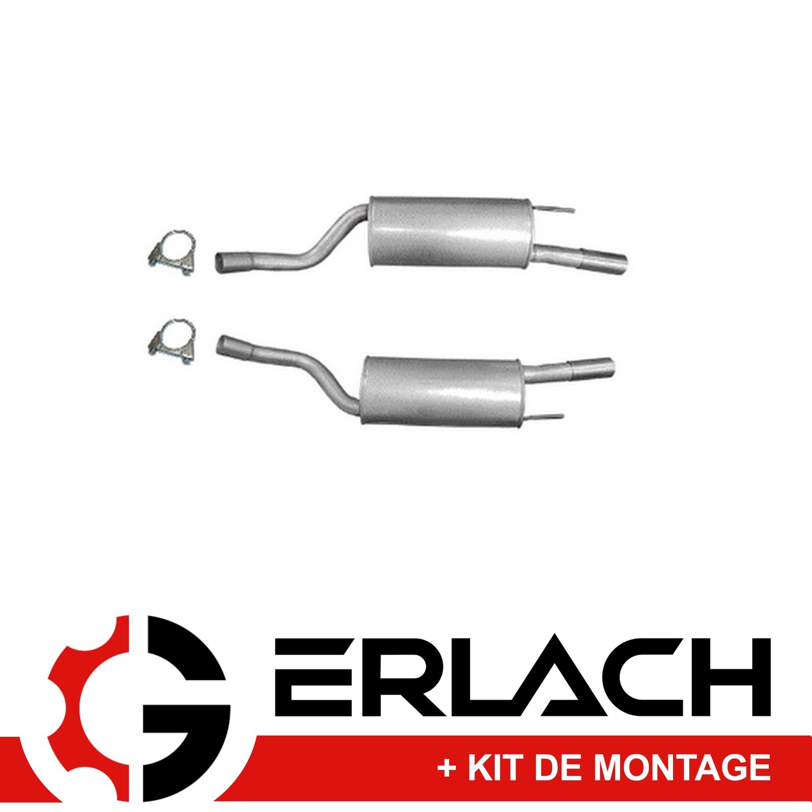 Pot d'échappement silencieux Jaguar XJ 40 pour restauration et entretien moteur 3.2 4.0