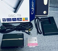 [Exc+++] Sony Cyber-shot DSC-T9 Black CCD Compact Digital Camera From Japan