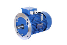 Three-phase Electric motor, 2-pole, 2800 rpm, B5/B35 mounting,0.18kW to 7.5kW.