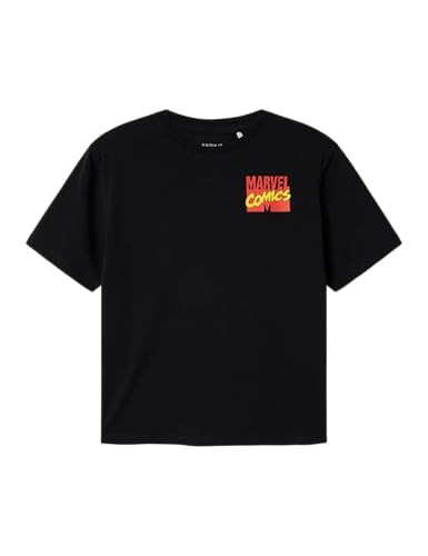 Nkmadriel Marvel T-Shirt Ss, GrößE M, Schwarz, Baumwolle, Modell-Nr: Nreg-image