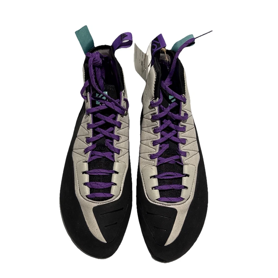 Adidas Five Ten 5.10 Climbing Shoes Size 9.5 Black and Purple Men's New No Box - Image 4 of 4