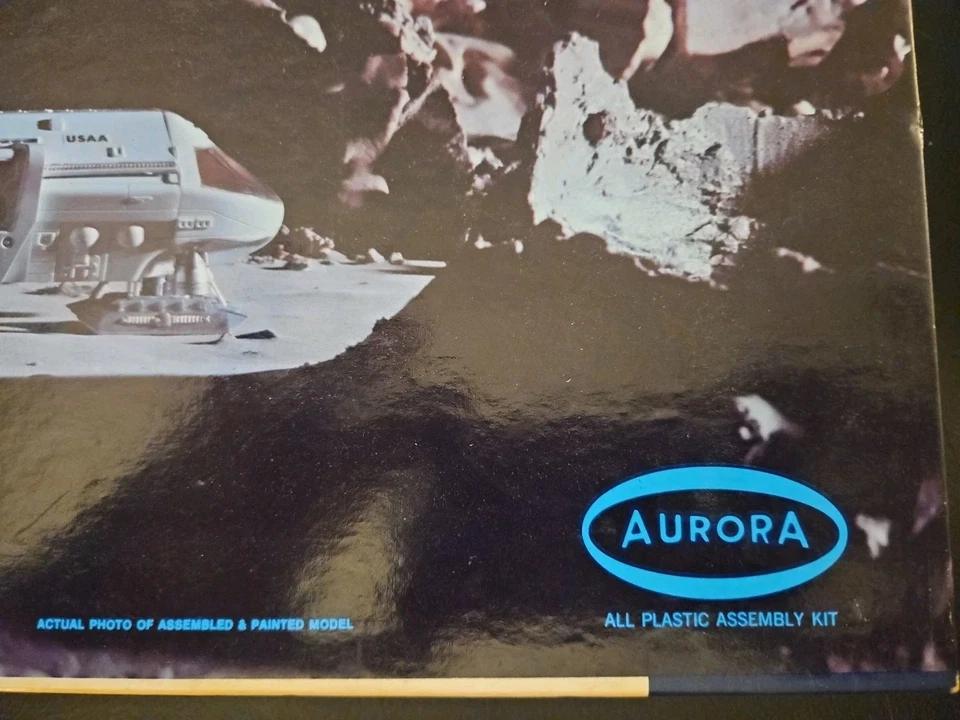 Kit modelo Aurora The Moon Bus 1969 vintage de 2001 una película Space Odyssey Foto 2 de 4
