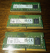 Kingston 16 GB Single DDR4-3200 PC4-3200AA 260-Pin SO-DIMM RAMs for Laptop