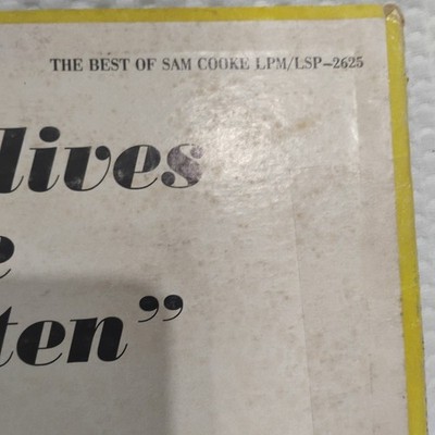 Sam Cooke - The Best of Sam Cooke - RCA Victor LSP-2625 Vinyl LP