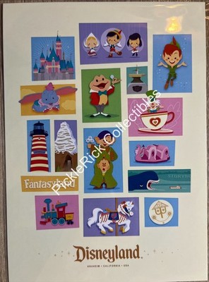 Disney WonderGround 2026 Fantasyland Disneyland By Jerrod Maruyama 5x7 Postcard