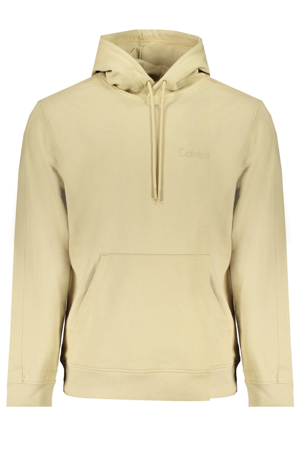 CALVIN KLEIN FELPA SENZA ZIP UOMO BEIGE TAGLIA = XL