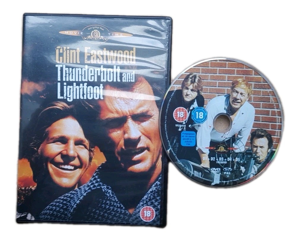 Thunderbolt And Lightfoot DVD Clint Eastwood, Jeff Bridges 1974 Action Crime