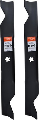 2-Pack 532405380 High Lift Mower Blades 5-Point Star Set Husqvarna Poulan Z246