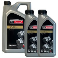 5+2x1=7 Liter ORIGINAL FORD MOTORCRAFT  MOTORÖL 5W-30 Öl 5W30 WSS-M2C913-D C B A