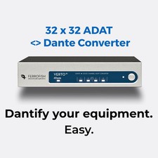 Ferrofish Verto 32 Dante Converter