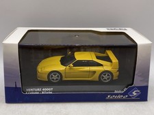 SOLIDO Venturi 400GT 6 Cvlinder Biturbo Yellow 1:43 Diecast modelcar