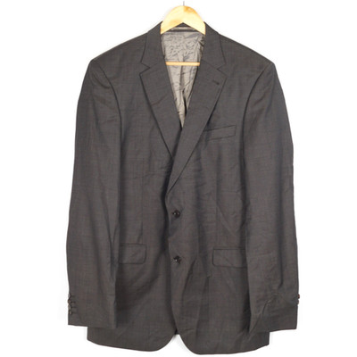 DIGEL PREFERENCE Men's Blazer Jacket 106 F56 US UK 44 Grey Wool Notch