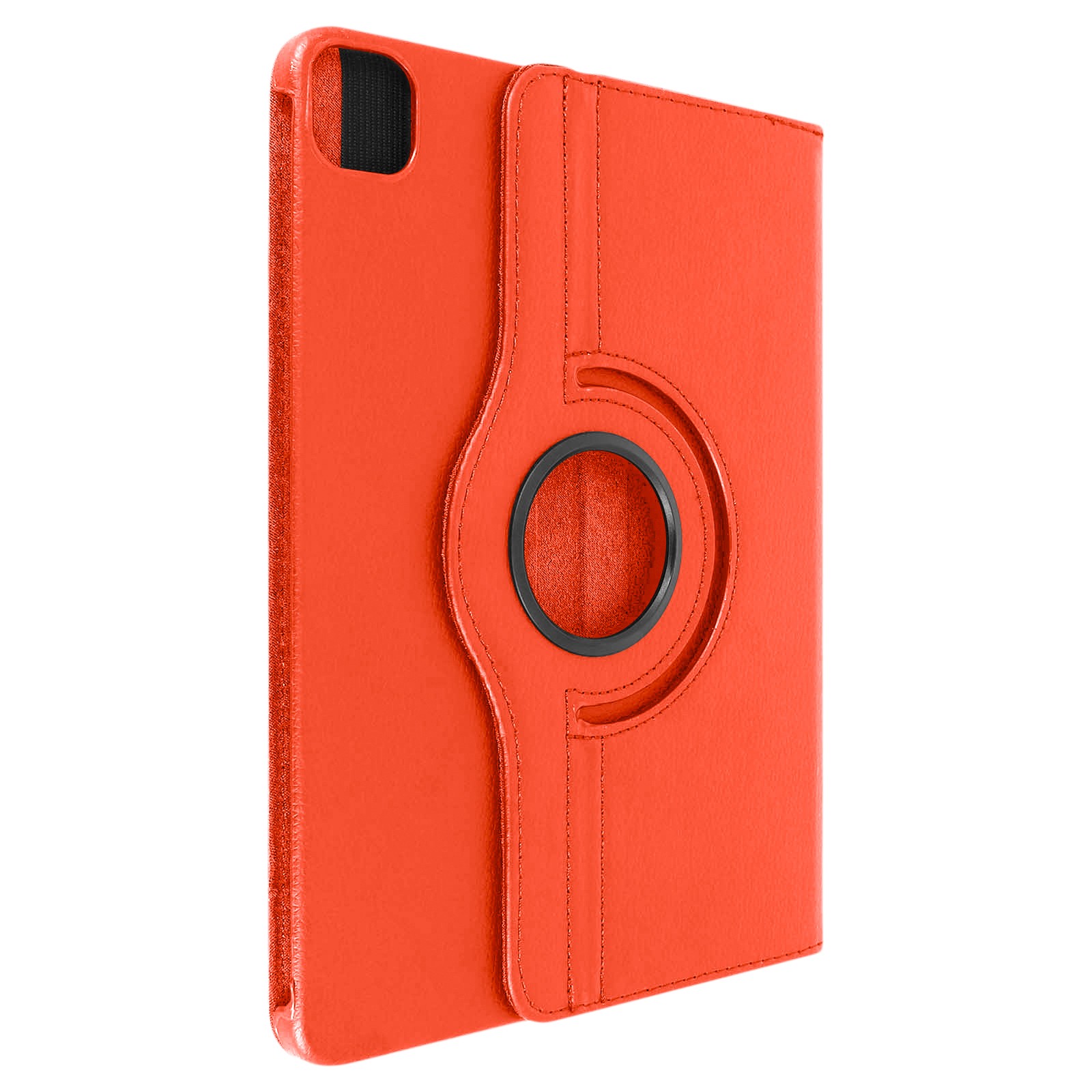 Housse iPad Air 11 rotative en cuir PU avec élastique et support multi-angles