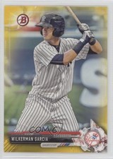 2017 Bowman Prospects Retail Yellow Wilkerman Garcia #BP147 6o3