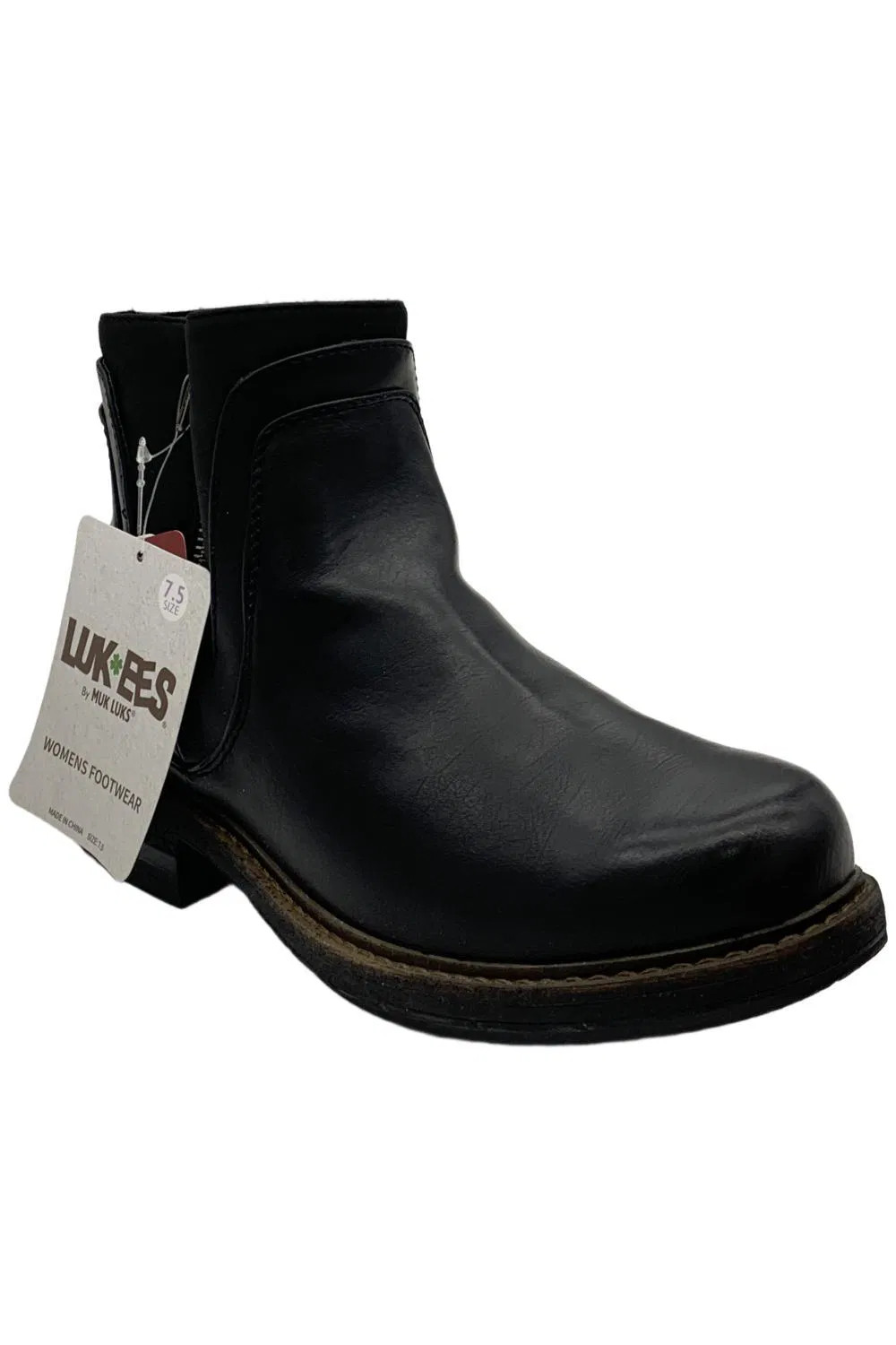 MUK LUKS Womens Lukees Spike Chicago Boots Black 6790₽