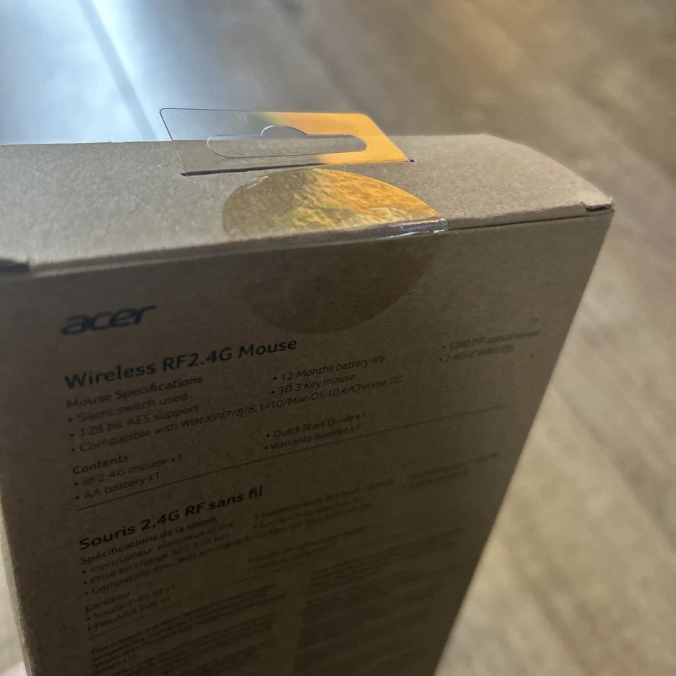 Acer Wireless RF2.4G Mouse AMR020 - Image 4 of 4