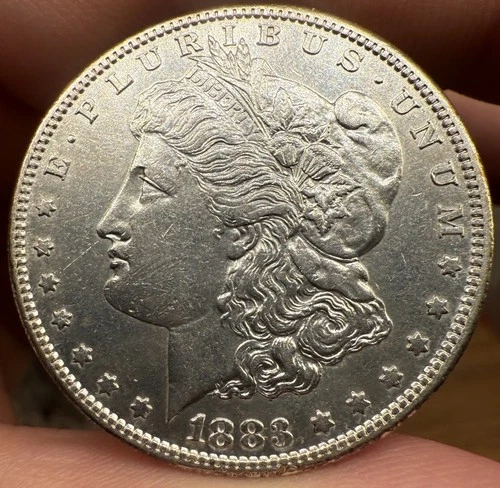 1883-S Morgan Silver Dollar AU