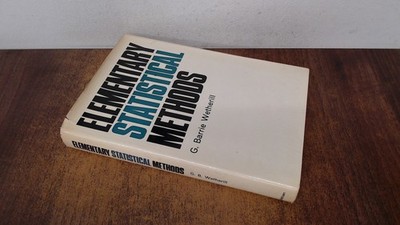 			Elementary Statistical Methods, Wetherill, G. Barrie, Methuen you		