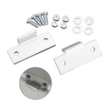 2 Dust Cover Repair Brackets Hinge Fits Old School Turntable Vinyl record player