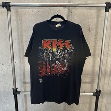 Vintage 90s Kiss Destroyer 1996 Tour Shirt Sz XL Single Stitch Made In USA