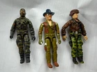 Hasbro G.I. Joe Action Figure. Three figure lot