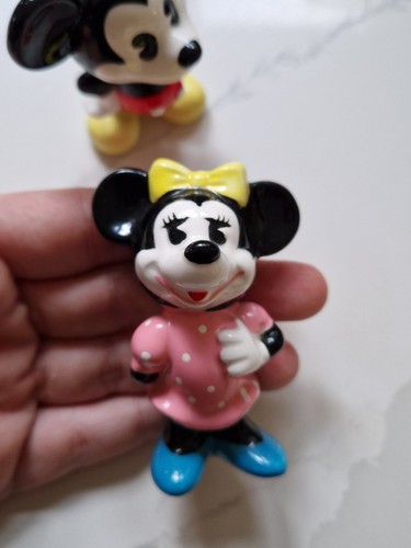 Vintage Disneyland Porzellan Minnie Mouse Mickey Mouse Figuren Souvenir Japan - Bild 4 von 9
