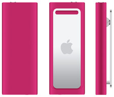 Apple iPod shuffle 3rd Generation Pink 2 GB - New Battery