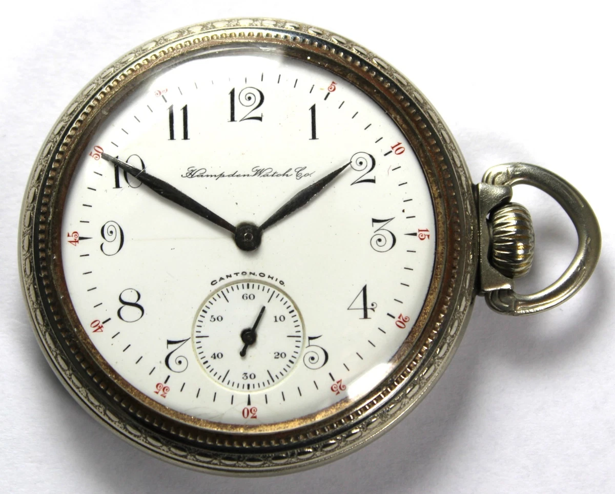 Hampden Pocket Watch Pocket Watches 1900-1909 Year Manufactured 17