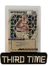 2023-24 Mosaic Isaiah Hartenstein Scripts Auto #MS-HAR - WHITE SSP /25 - THUNDER