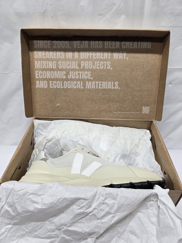 Veja Dekkan Alveomesh Damen-Sneaker Größe 10 naturweiß NEU stilvoll Öko - Bild 8 von 9
