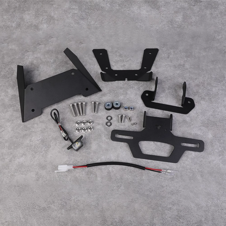 Soporte de matrícula eliminador de guardabarros trasero ordenado para KAWASAKI NINJA 250R EX250R Foto 3 de 4