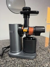 Ninja - NeverClog Cold Press Juicer - Charcoal