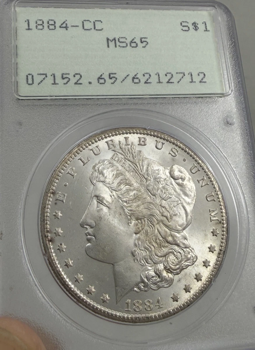 25+ 1884 Year Grade MS 65 Morgan Dollars (1878-1921) for sale