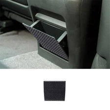 Carbon Fiber Rear Center Storage Panel Cover Trim For Acura TL 2004-2008