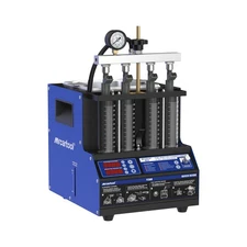 4-Cylinder Fuel Injector Tester Kit Ultrasonic Fuel Injector Cleaning Machine US