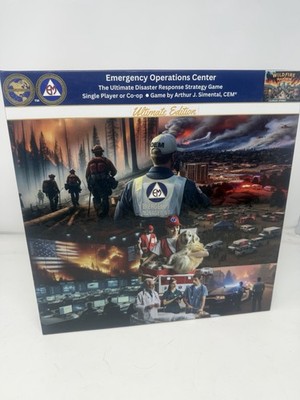 Emergency Operations Center Board Game Ultimate Edition Wildfire Mayhem - New