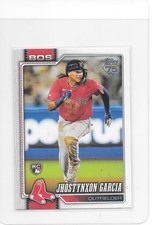 Jhostynxon Garcia  2026 Topps Series 1 RC #75 Boston Red Sox Rookie Pirates