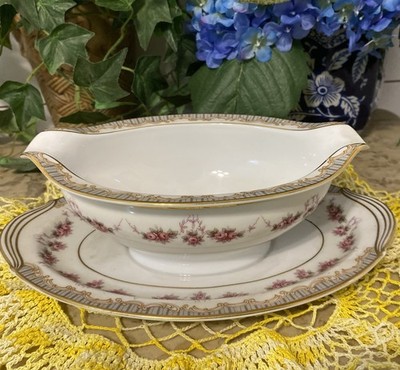 Noritake Ridgewood 5201  Gravy Bowl w/Under-plate