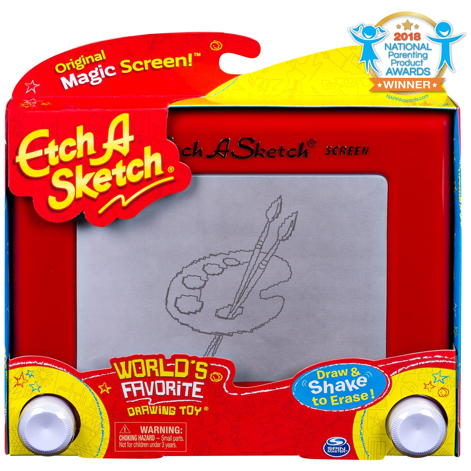 Classic Magic Drawing Screen Toy for Kids Ages 3+ Educational Sketch Board