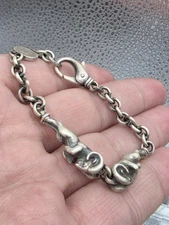 ALIAS  STERLING SILVER 925 RAM CAPRICORN  BRACELET