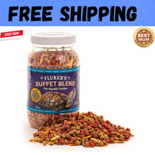 Fluker's Buffet Blend: Nutritious Aquatic Turtle Food, 7.5oz