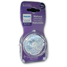 Philips Avent Natural Response Nipple Flow 3 1M Baby Bottle Nipples 2 Pack NIP