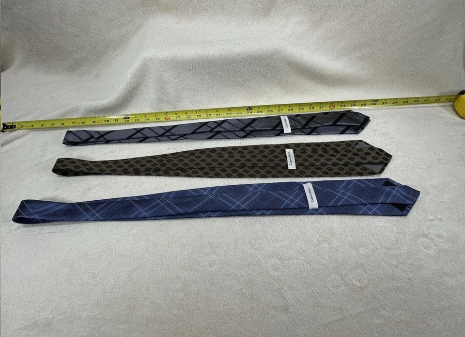 Calvin Klein галстуки лот из 3 - Изображение 4 из 4