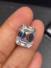 1 Ct Emerald Cut White color Diamond VVS1 Premium Quality Loose Gemstone R076