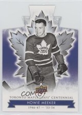 2017 Upper Deck Toronto Maple Leafs Centennial Blue Die-Cut Howie Meeker 0an5