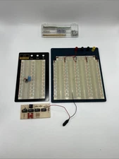Vintage Electronics Prototyping Board Breadboard Lot Of Circuit Boards & Wires