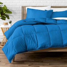 Comforter Set - Full Size - Ultra-Soft - Goose Down Alternative - Premium 1800