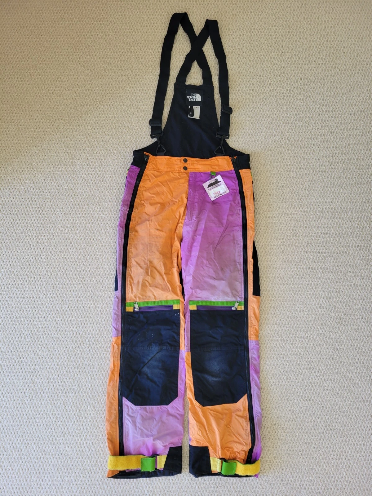 RARE Vintage The North Face Mens Size M Ski Bibs USA Made