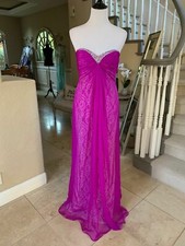 398 NWT MAGENTA LA FEMME PROM/PAGEANT/FORMAL DRESS/GOWN 19719 4