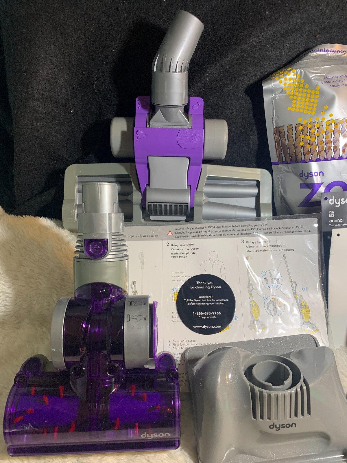Lot Dyson DC14 Animal Vacuum Attachments & Carpet Care Kit eBay